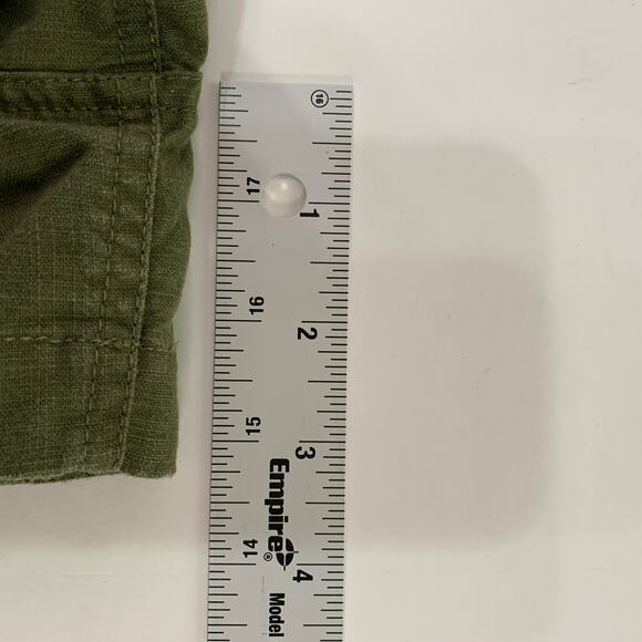 J.Crew XXL Seaside Linen Blend Shorts Green Pull On Drawstring Comfort Plus Size - Picture 8 of 11